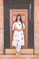 Arihantam Heritage Bloom 2-Piece Kurti Set
