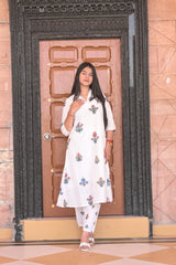 Arihantam Heritage Bloom 2-Piece Kurti Set