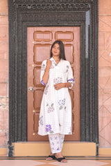 Arihantam Lavender Whisper 2-Piece Kurti Set